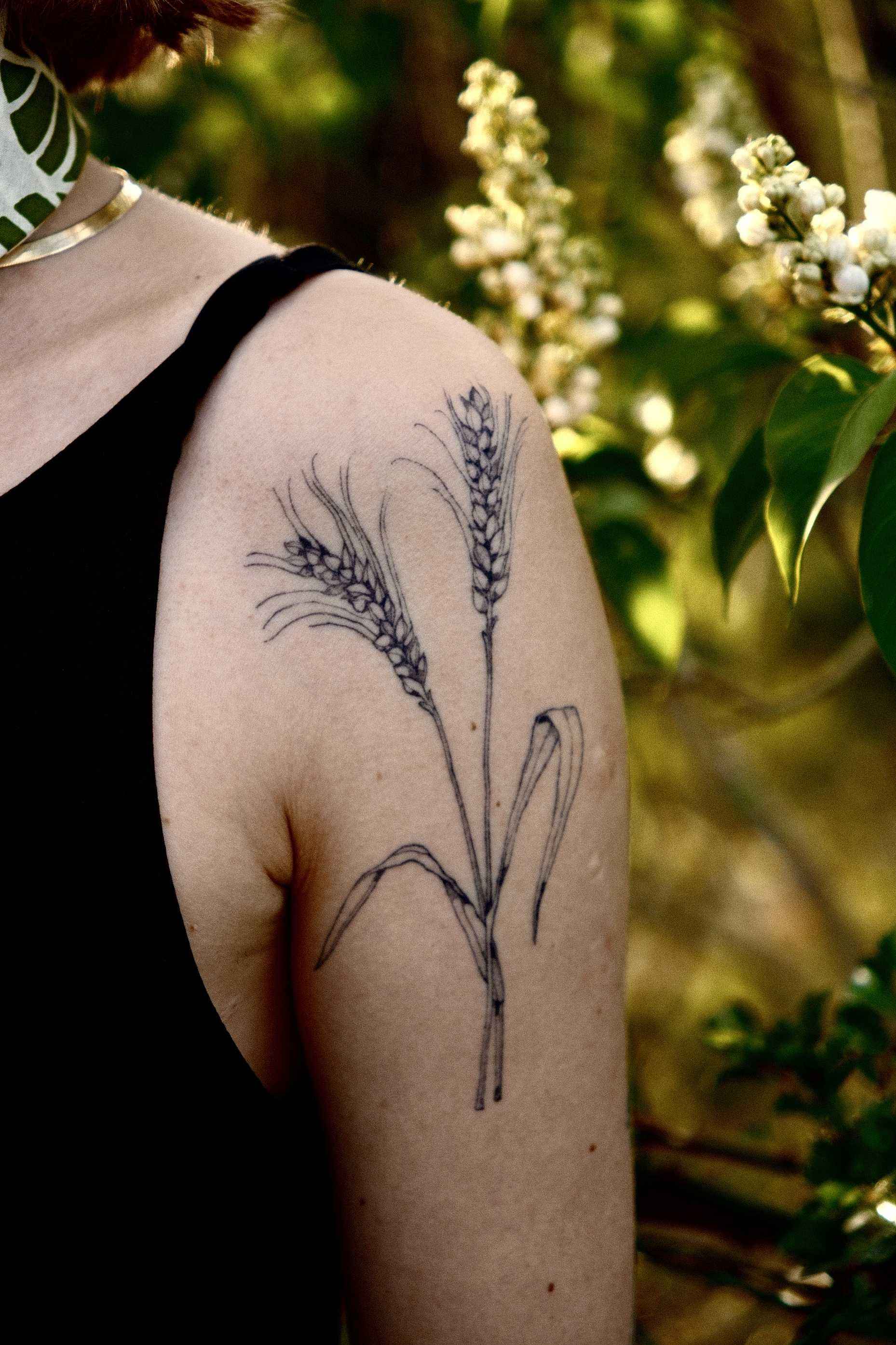 królink — tatuaż botaniczny